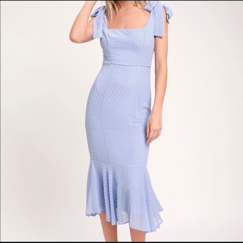 Lulus Swiss dot dress